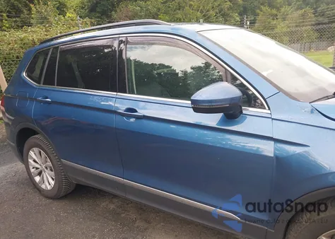 2018 Volkswagen Tiguan 2.0T Se/2.0T Sel из США, поврежденный, VIN 3VV3B7AX3JM092801